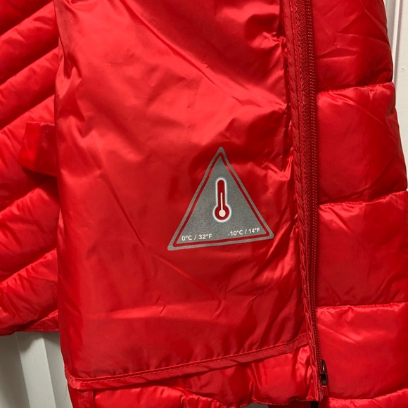 BNWT Pajar Packable Puffer Jacket - Red - Picture 5 of 6